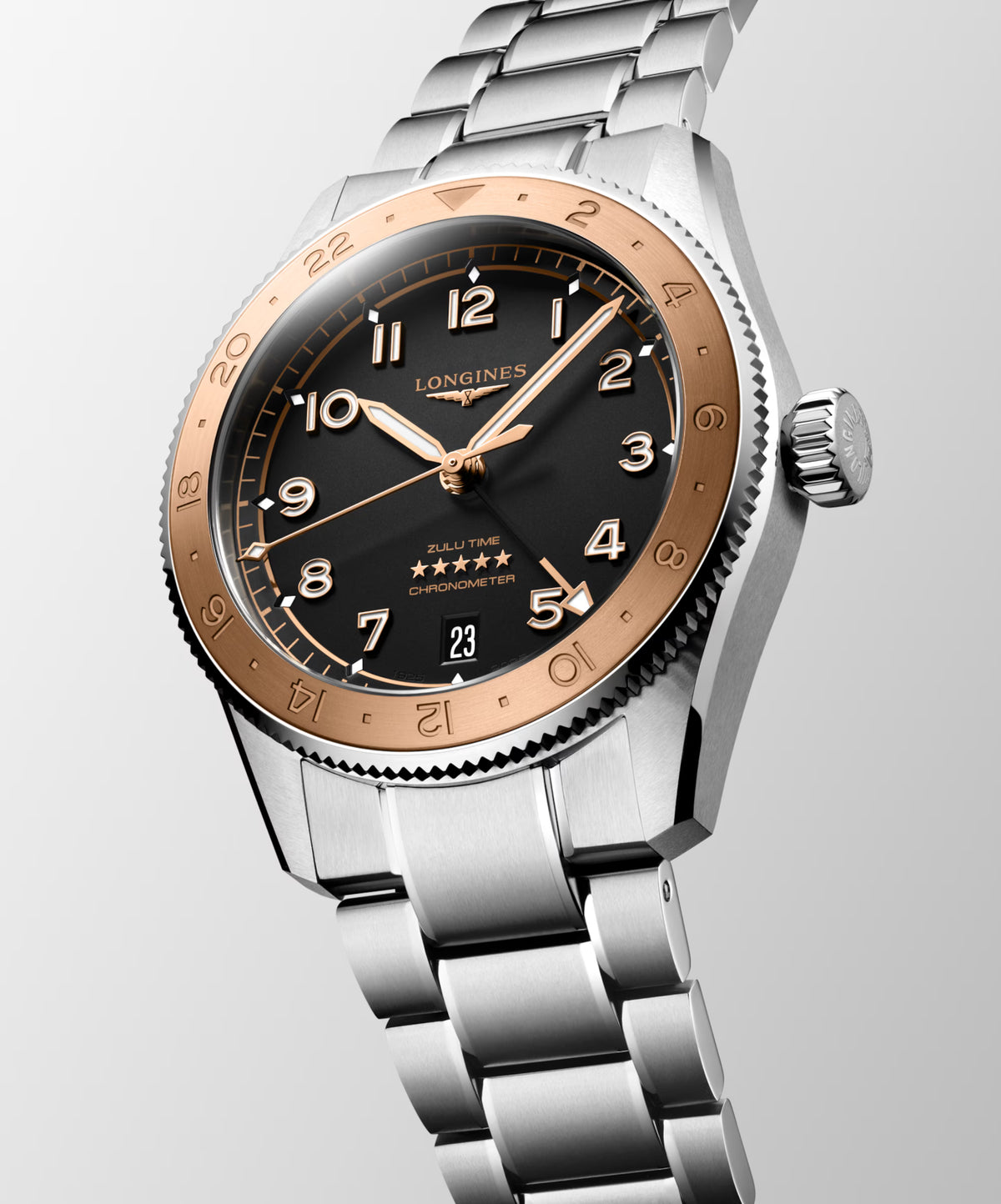 Longines Spirit Zulu Time 1925 39 MM L3.803.5.53.6