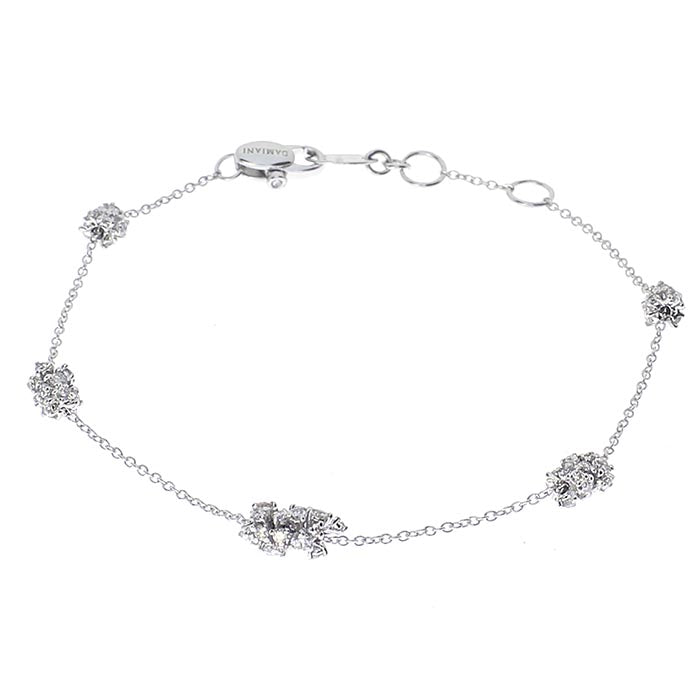 Damiani Bracciale Mimosa Oro Bianco e Diamanti