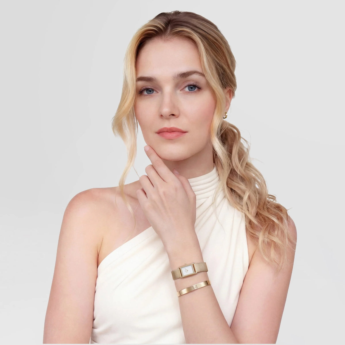Daniel Wellington Petite St Mawes 28 Rose Gold White