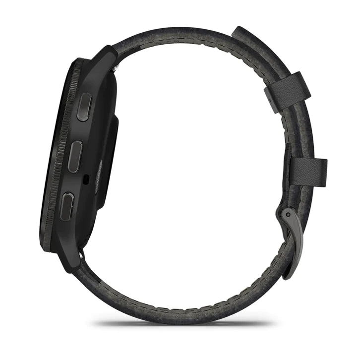 Garmin Venu 3 Black & Slate with Leather Strap