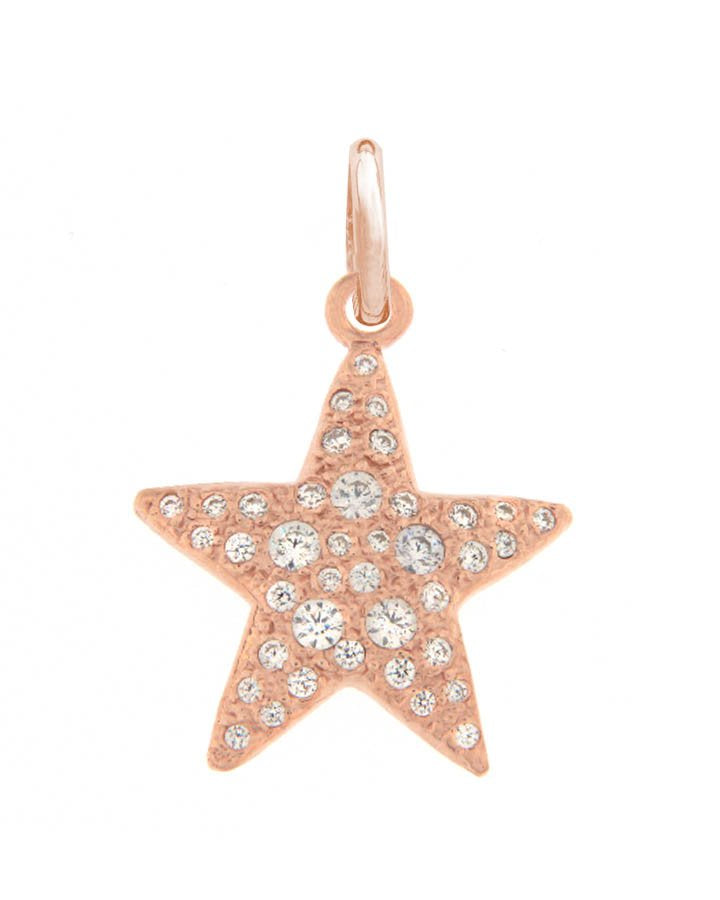 Dodo Mini Heart Necklace 9kt Rose Gold