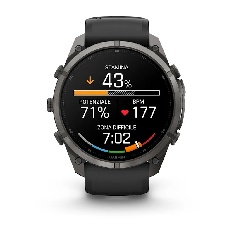 Garmin Fenix ​​8 51 MM Amoled Sapphire, Carbon Gray DLC