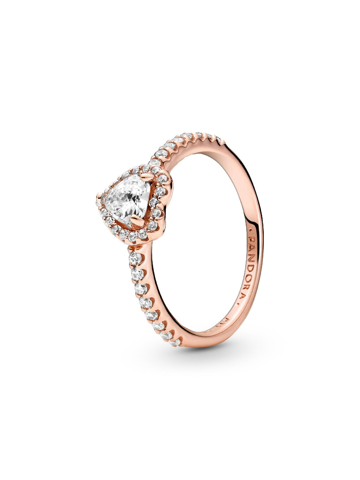 Pandora Anello Cuore in Rilievo 188421C02