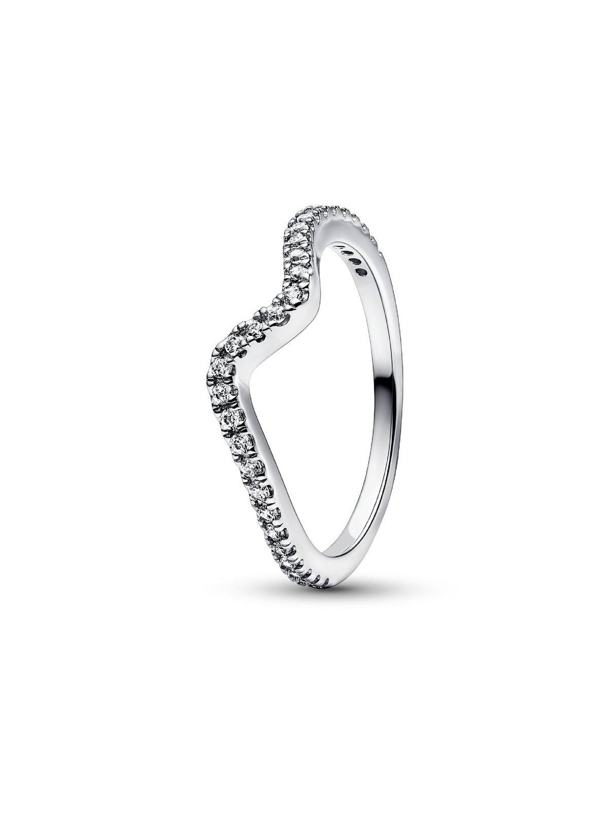 Pandora Anello Onda Pietre Luminose 192539C01