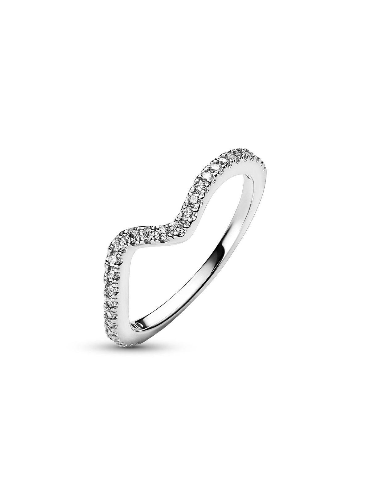 Pandora Anello Onda Pietre Luminose 192539C01