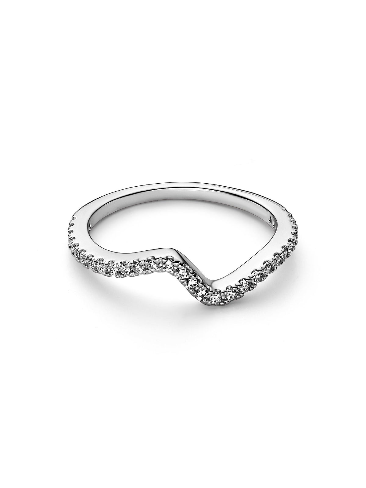 Pandora Anello Onda Pietre Luminose 192539C01