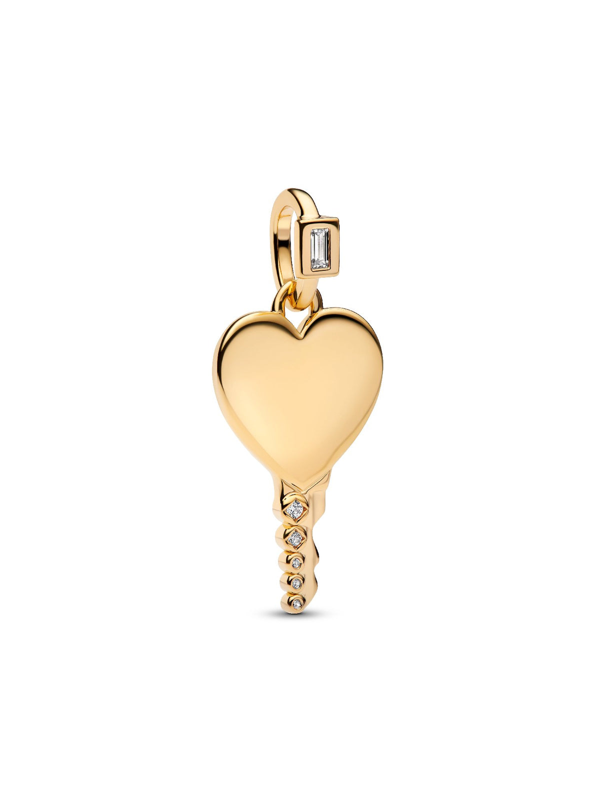 Pandora Charm Pendente Chiave a Cuore da incidere 364353C01
