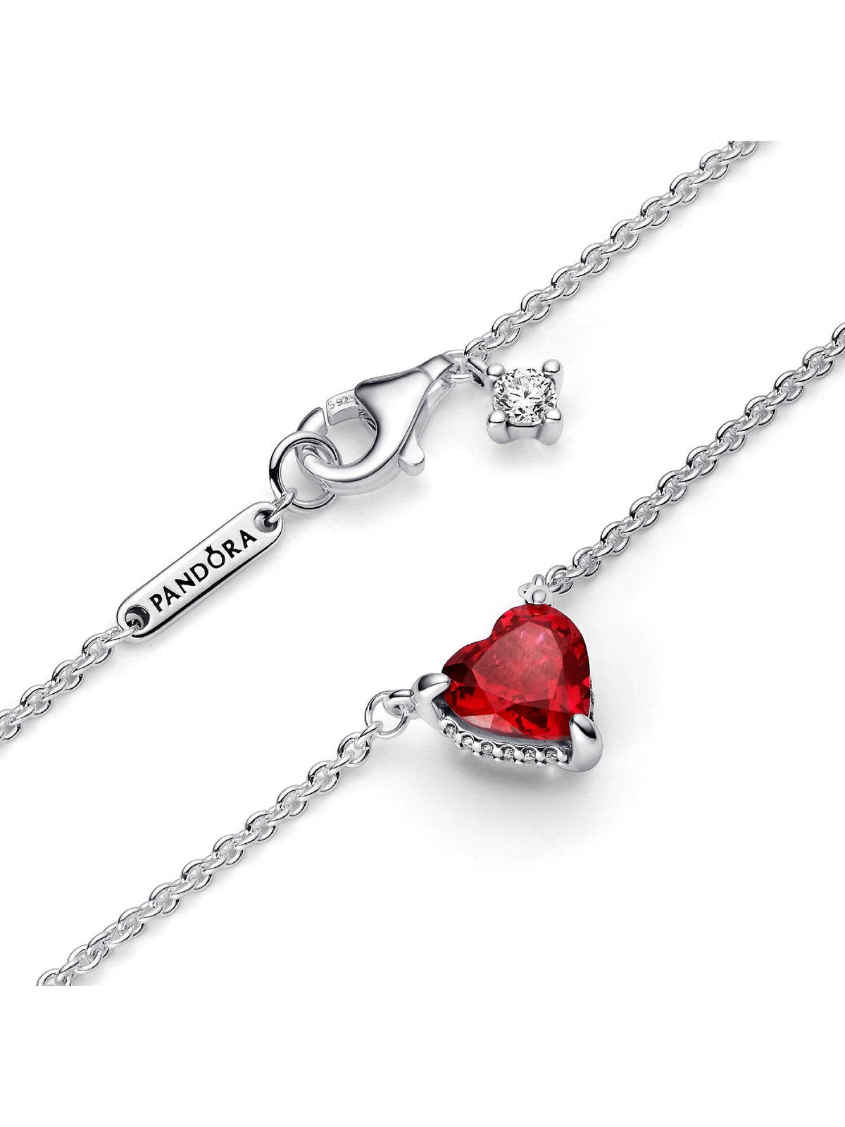 Pandora Collana Cuore Rosso 392542C01