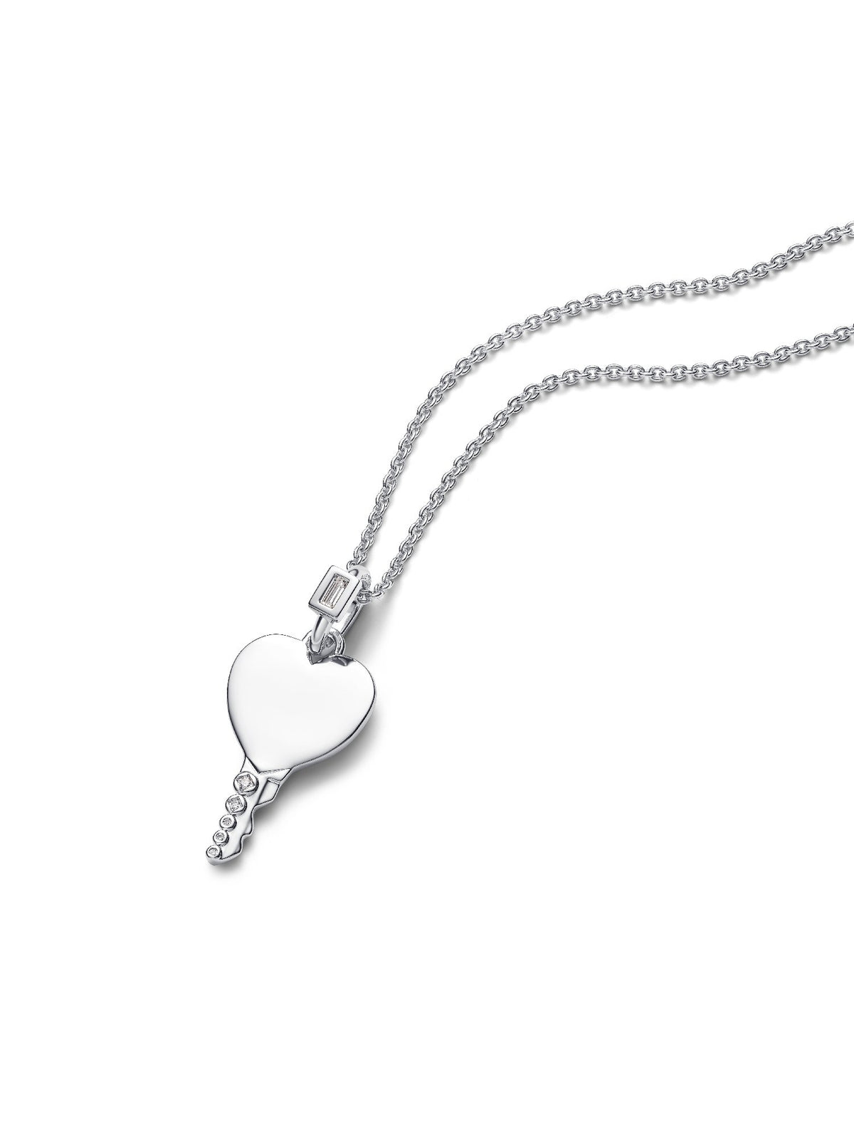 Pandora Charm Pendente Chiave a Cuore da incidere 394353C01