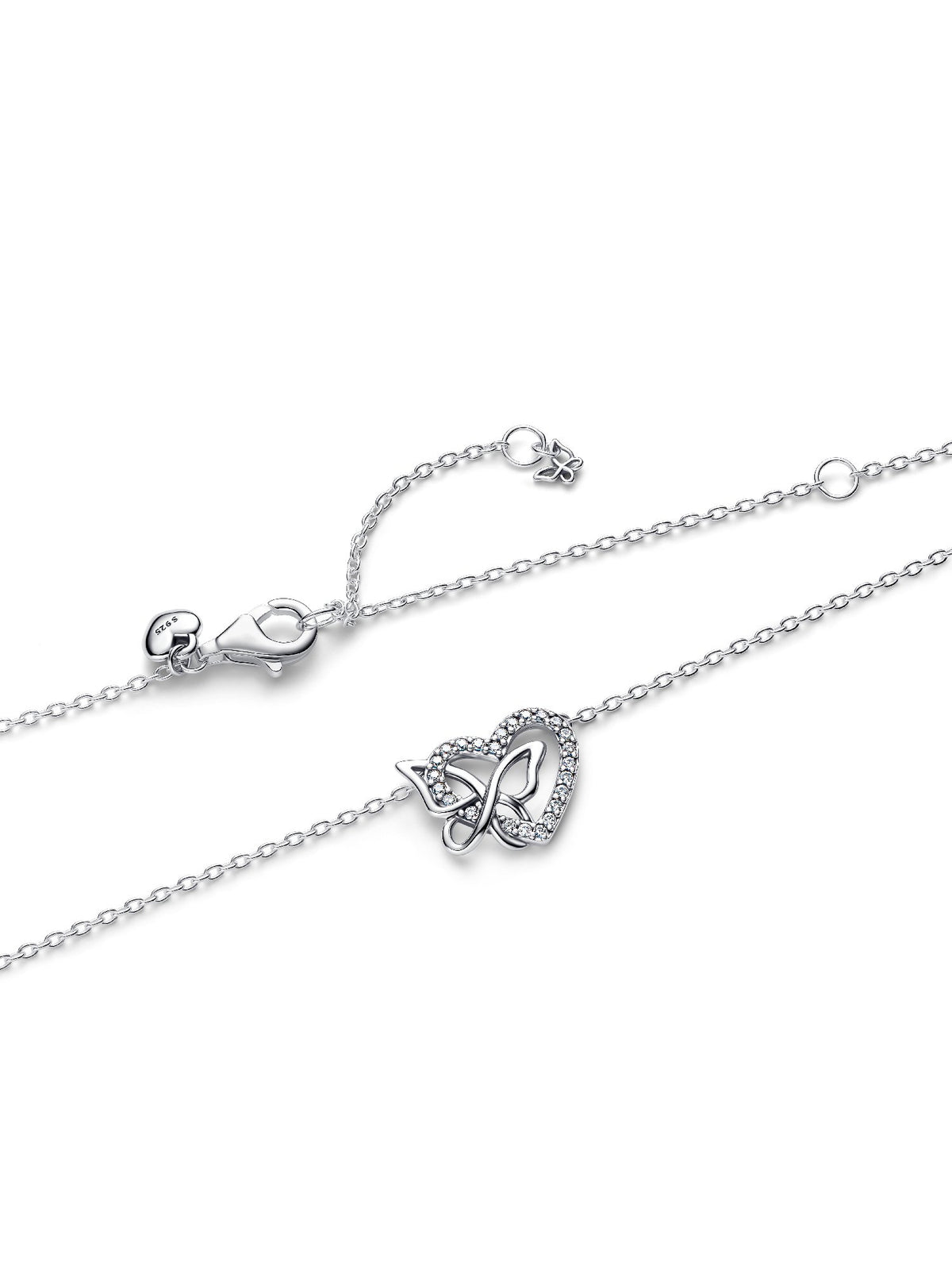 Pandora Collana Cuore e Farfalla 394477C01