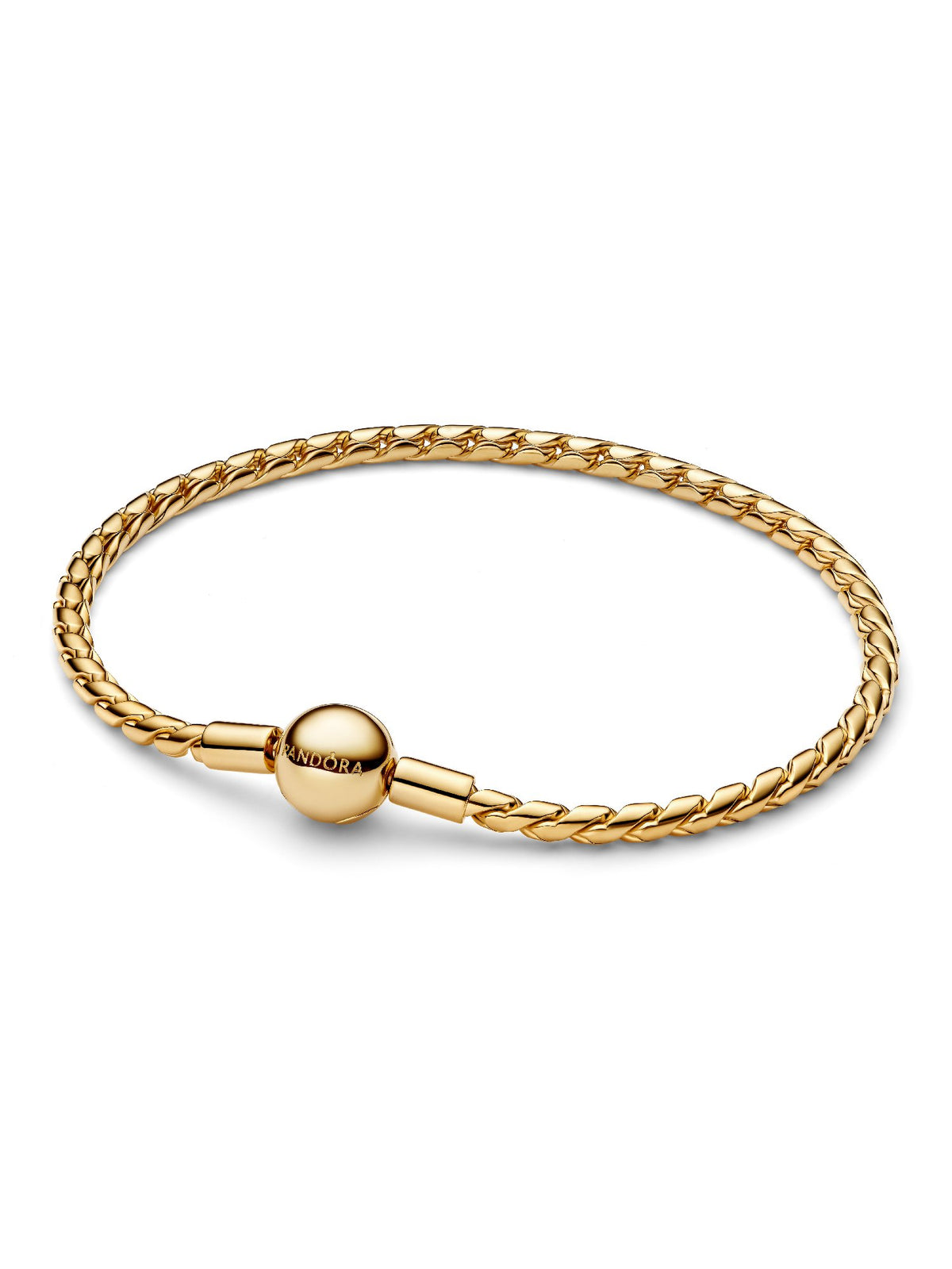 Pandora Bracciale Maglia Spiga con Chiusura a Sfera 564028C00