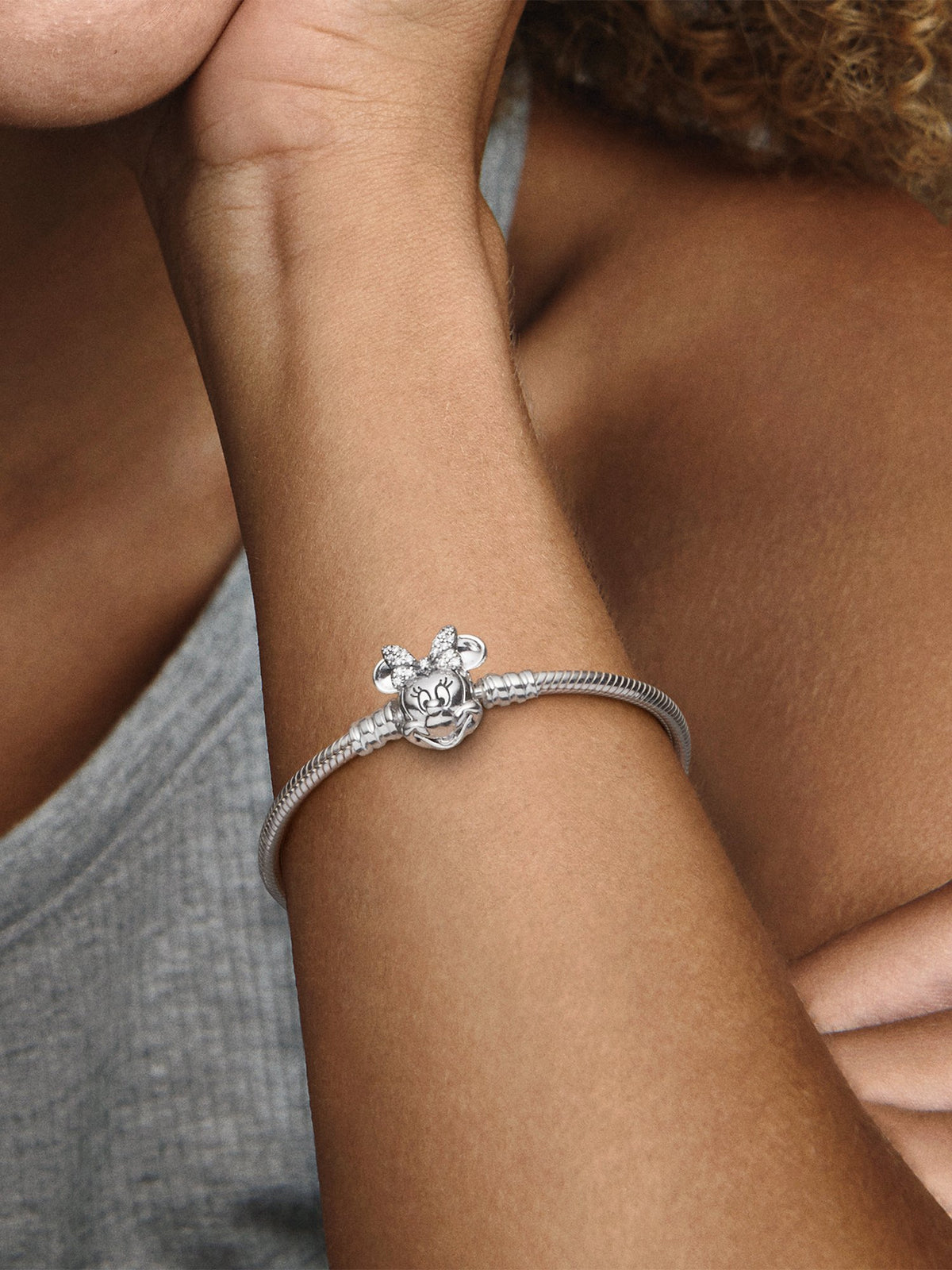 Pandora Disney, Bracciale Scintillante di Minnie 597770CZ