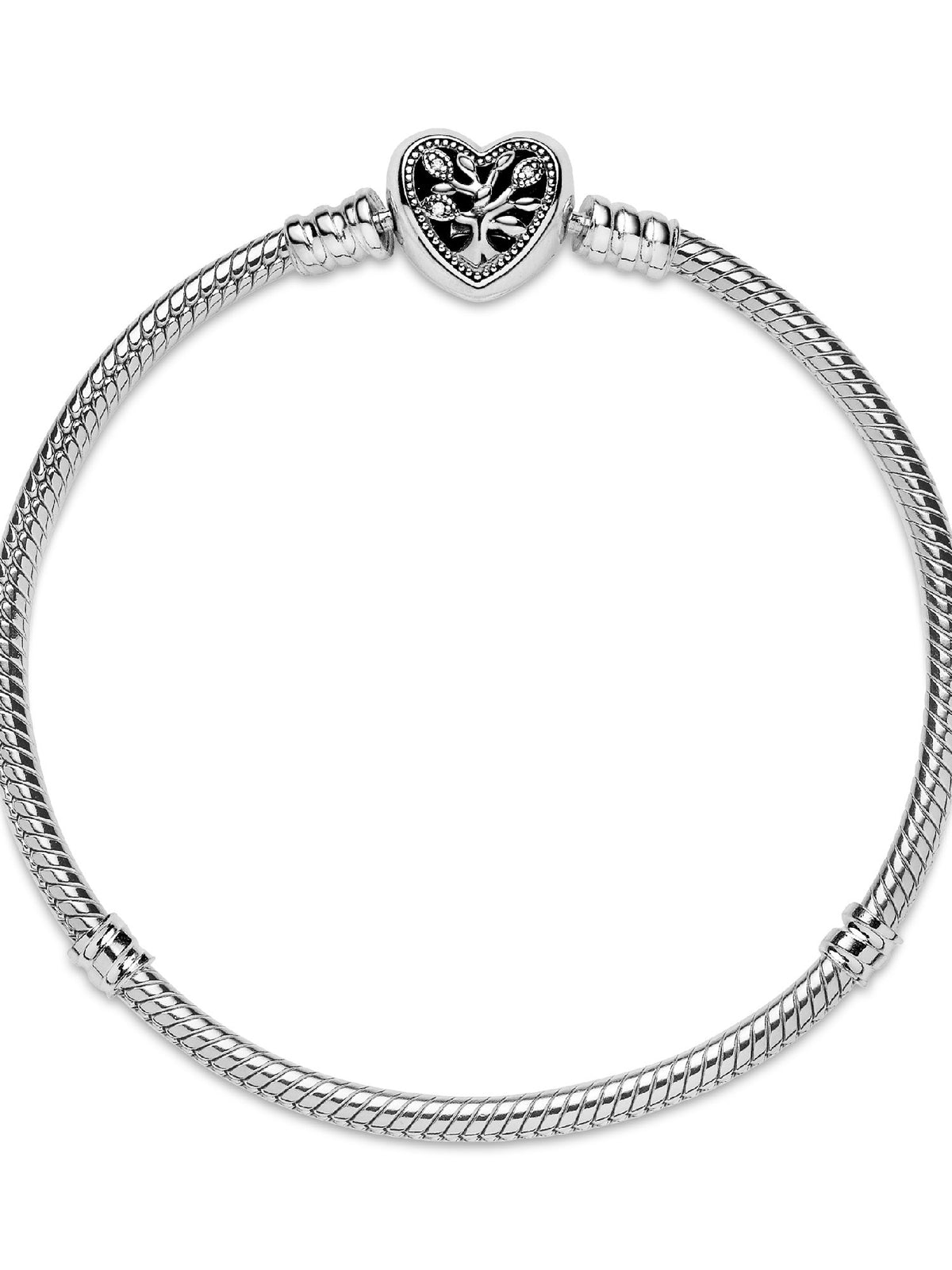 Pandora Bracciale Moments con Chiusura a Cuore albero della Famiglia 598827C01