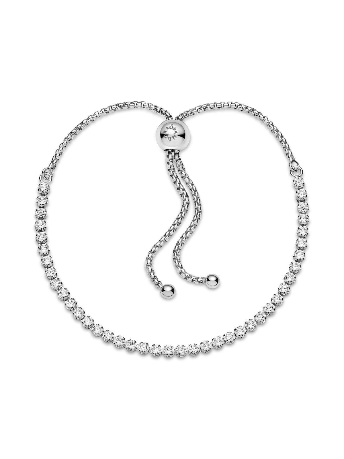 Pandora Bracciale tennis con chiusura regolabile 599375C01