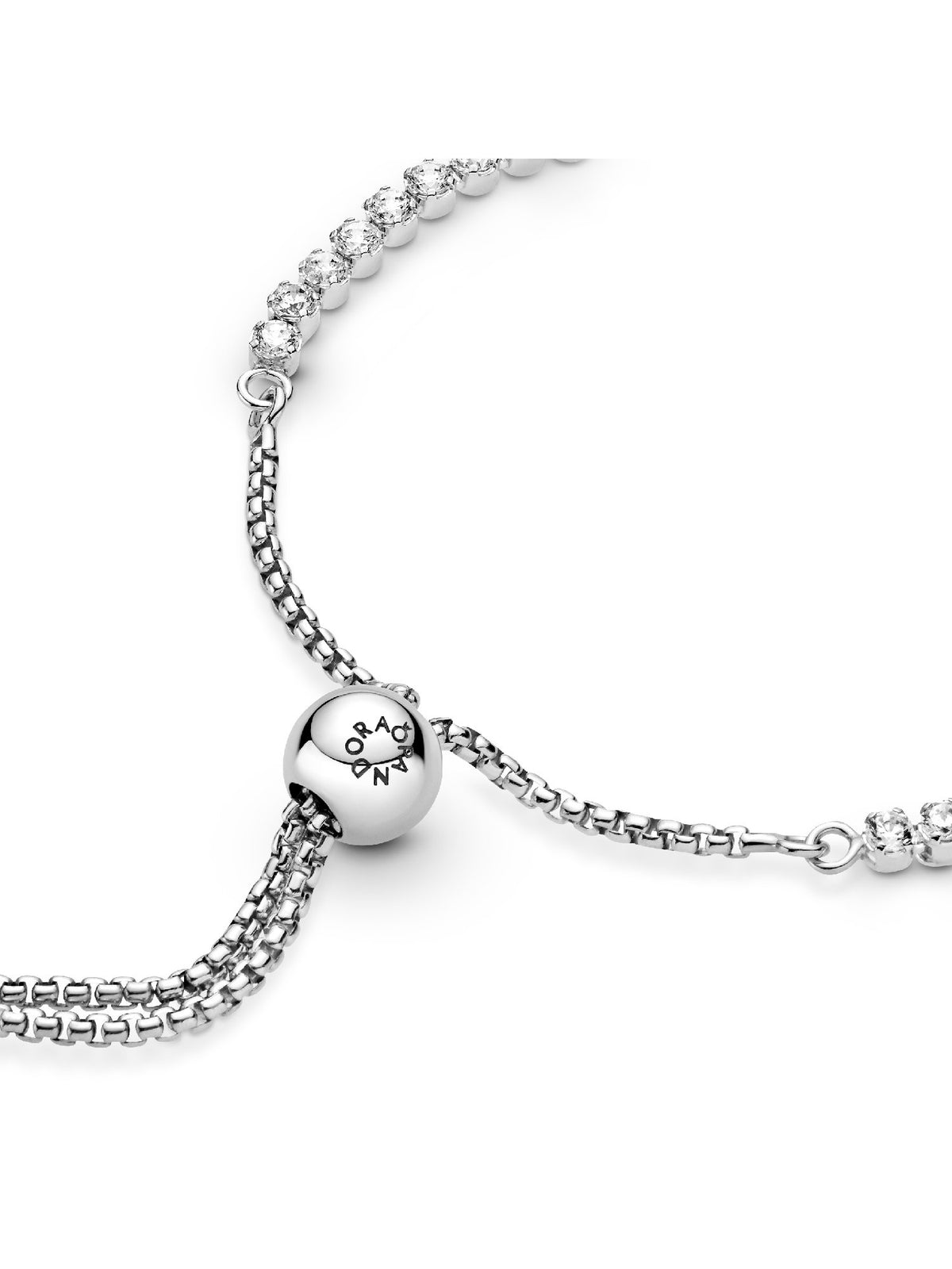 Pandora Bracciale tennis con chiusura regolabile 599375C01