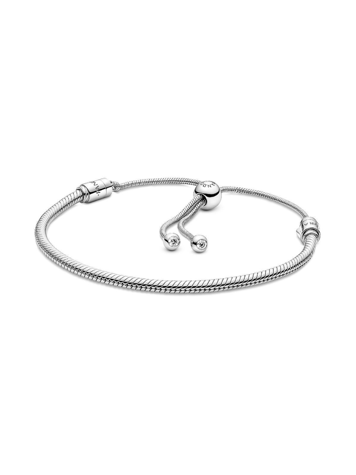 Pandora Bracciale con maglia snake e chiusura regolabile 599652C01