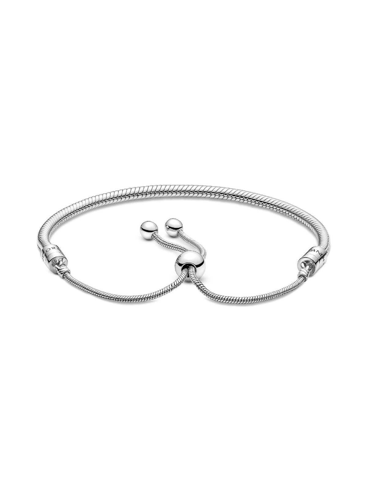 Pandora Bracciale con maglia snake e chiusura regolabile 599652C01