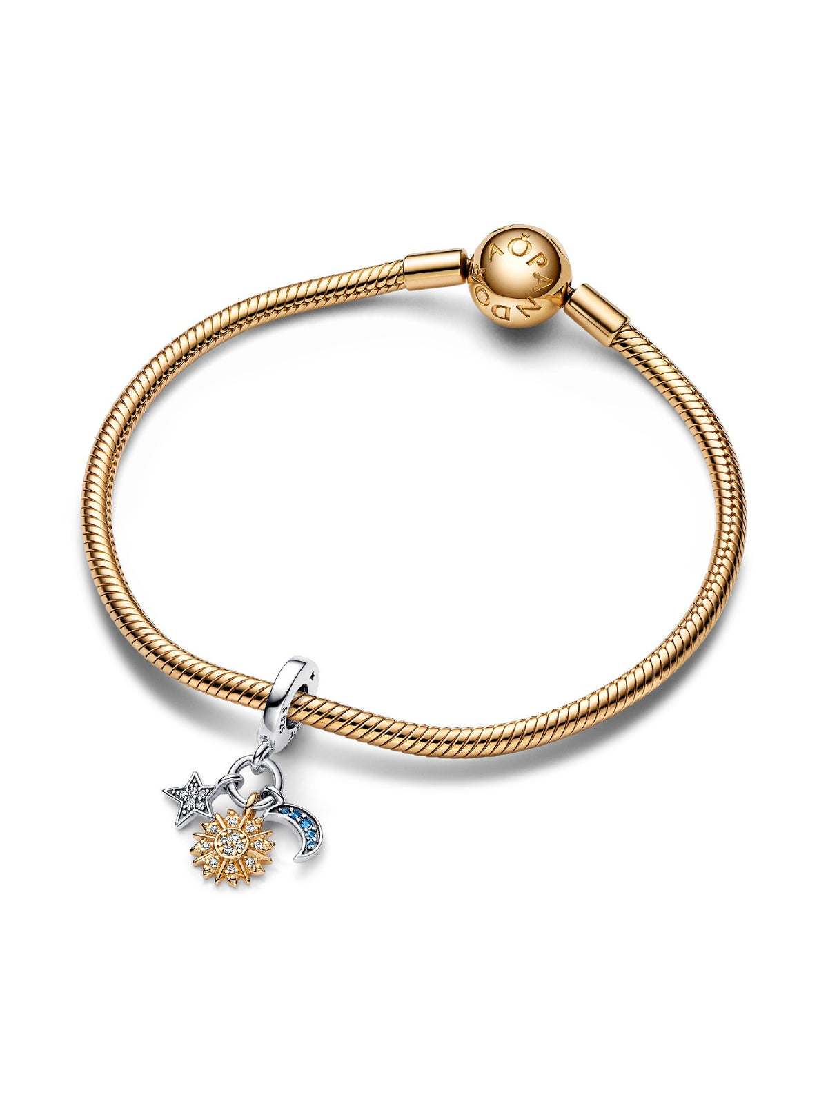 Pandora Charm Pendente Stella, Sole e Luna 762676C01