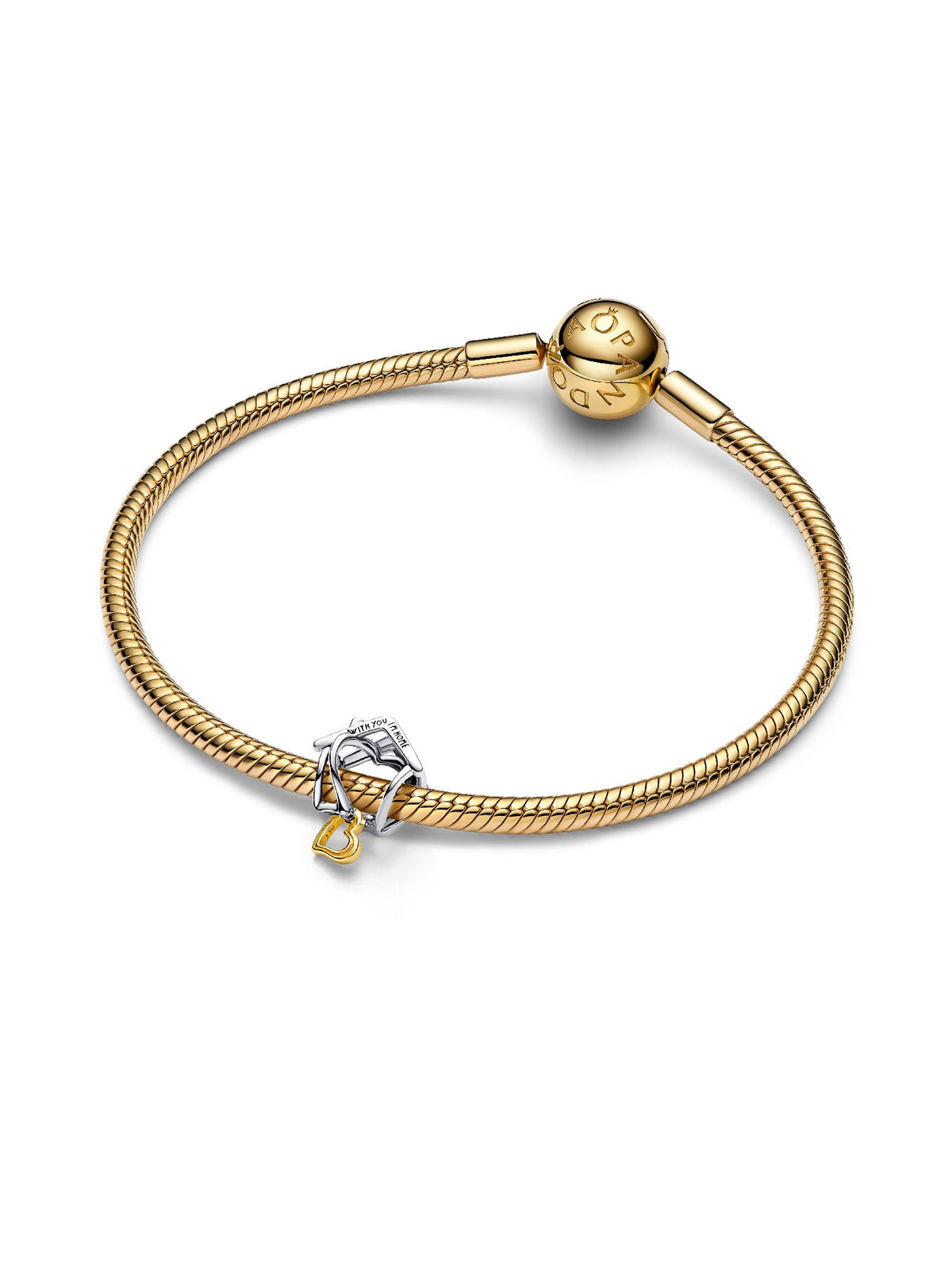 Pandora Charm Openwork Casa "With You I'm Home" 764145C00