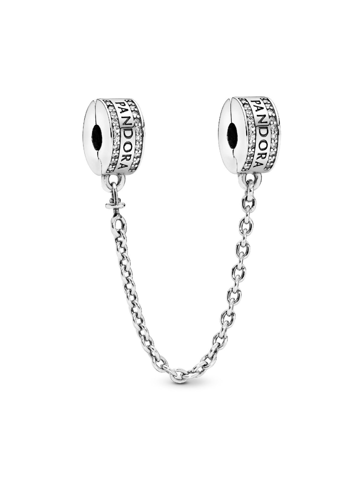Pandora Catena di Sicurezza con logo 792057CZ