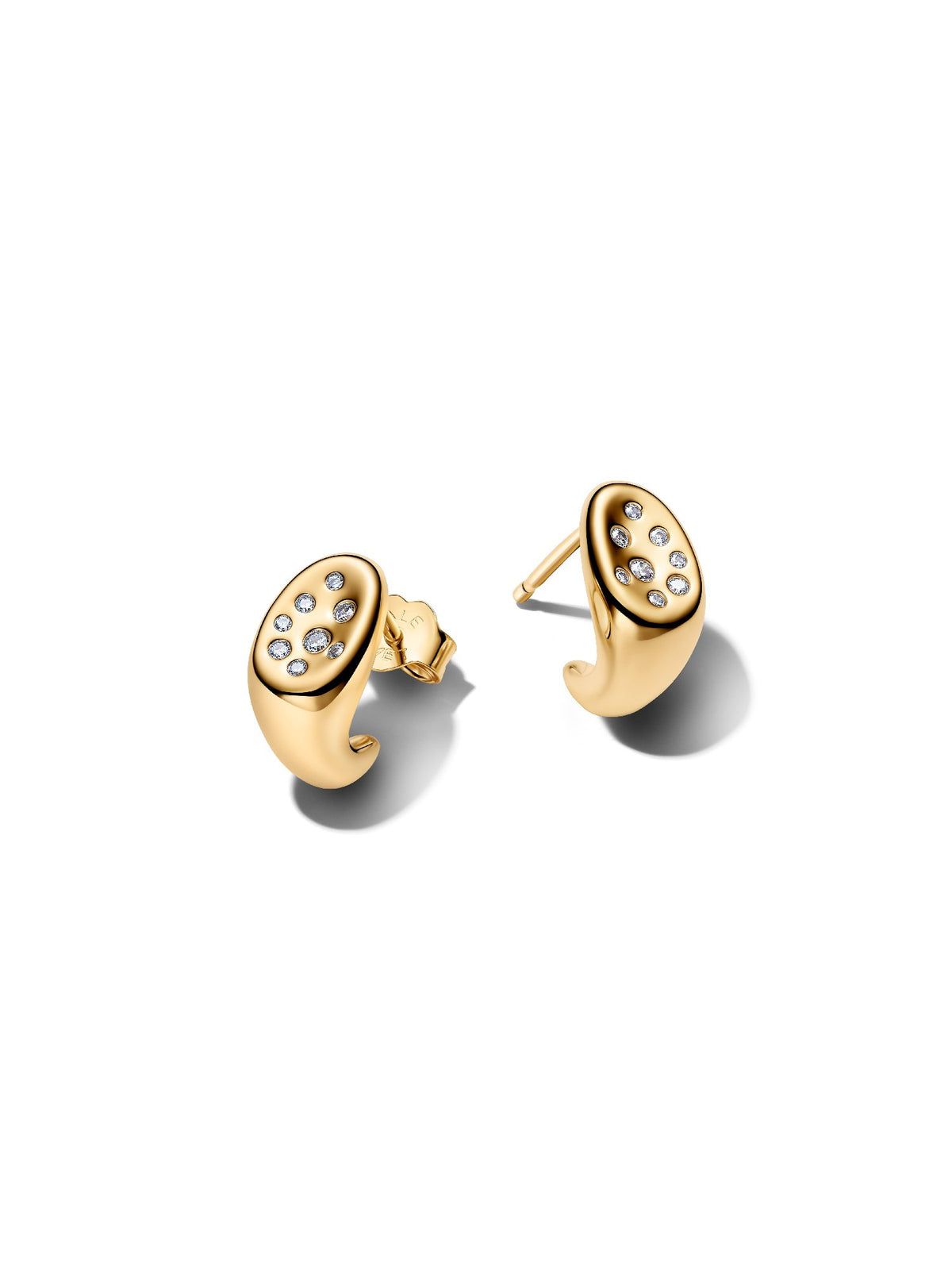 Pandora Orecchini Goccia Sinuosa con Pietre Luminose 264661C01