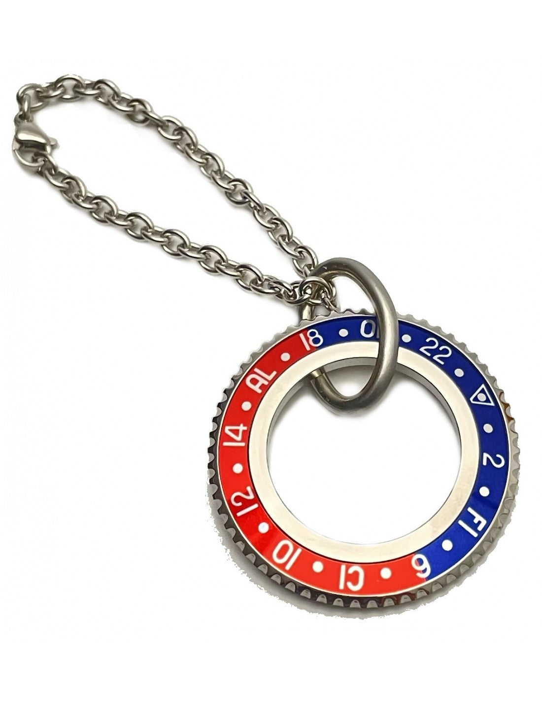 Speedometer Official Blue and Red Keyring