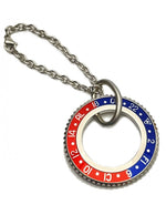 Speedometer Official Blue and Red Keyring