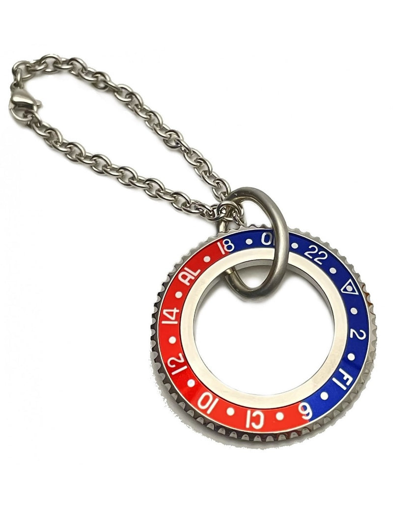  Speedometer Official Blue and Red Keyring