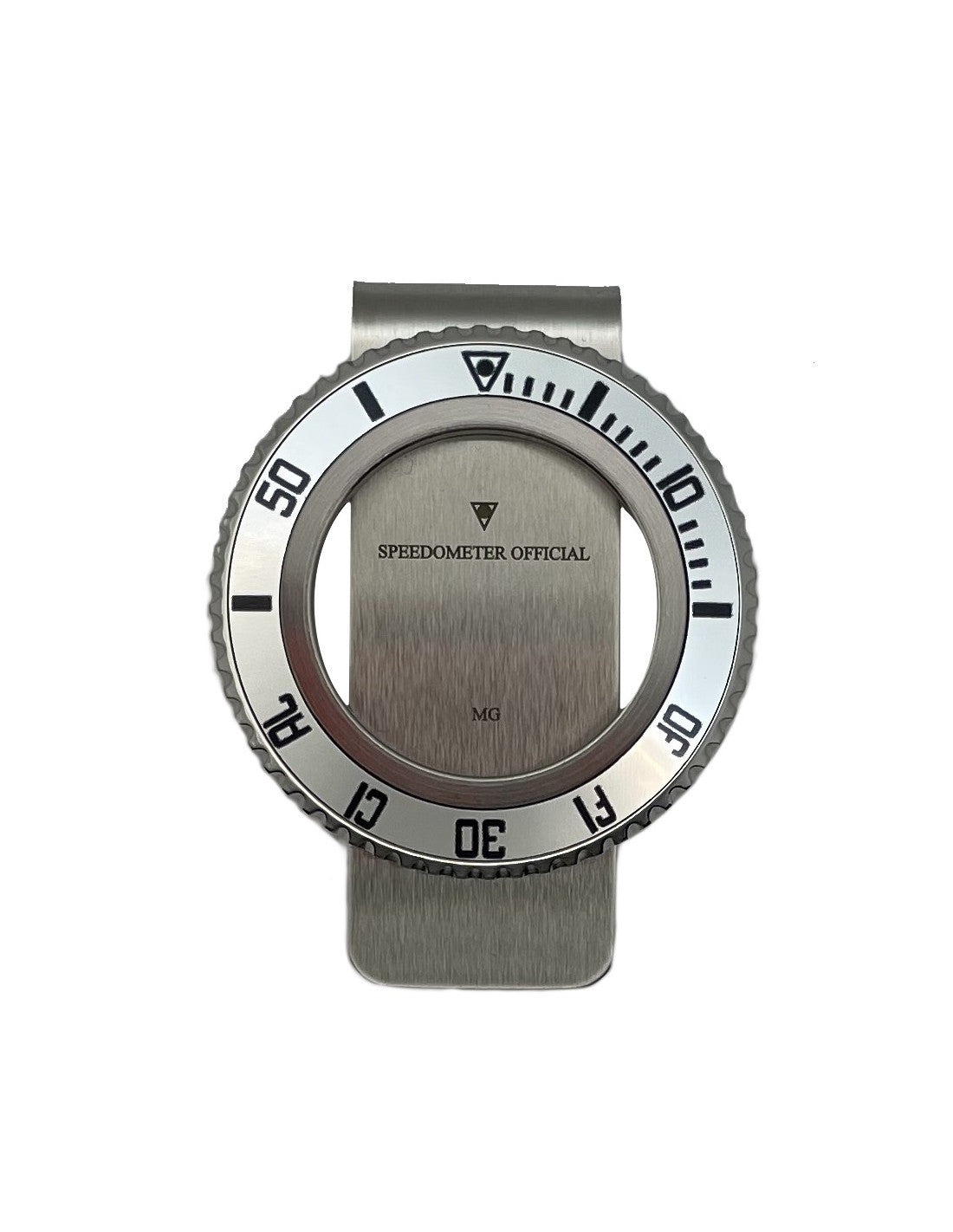 Speedometer Official Money Clip Silver