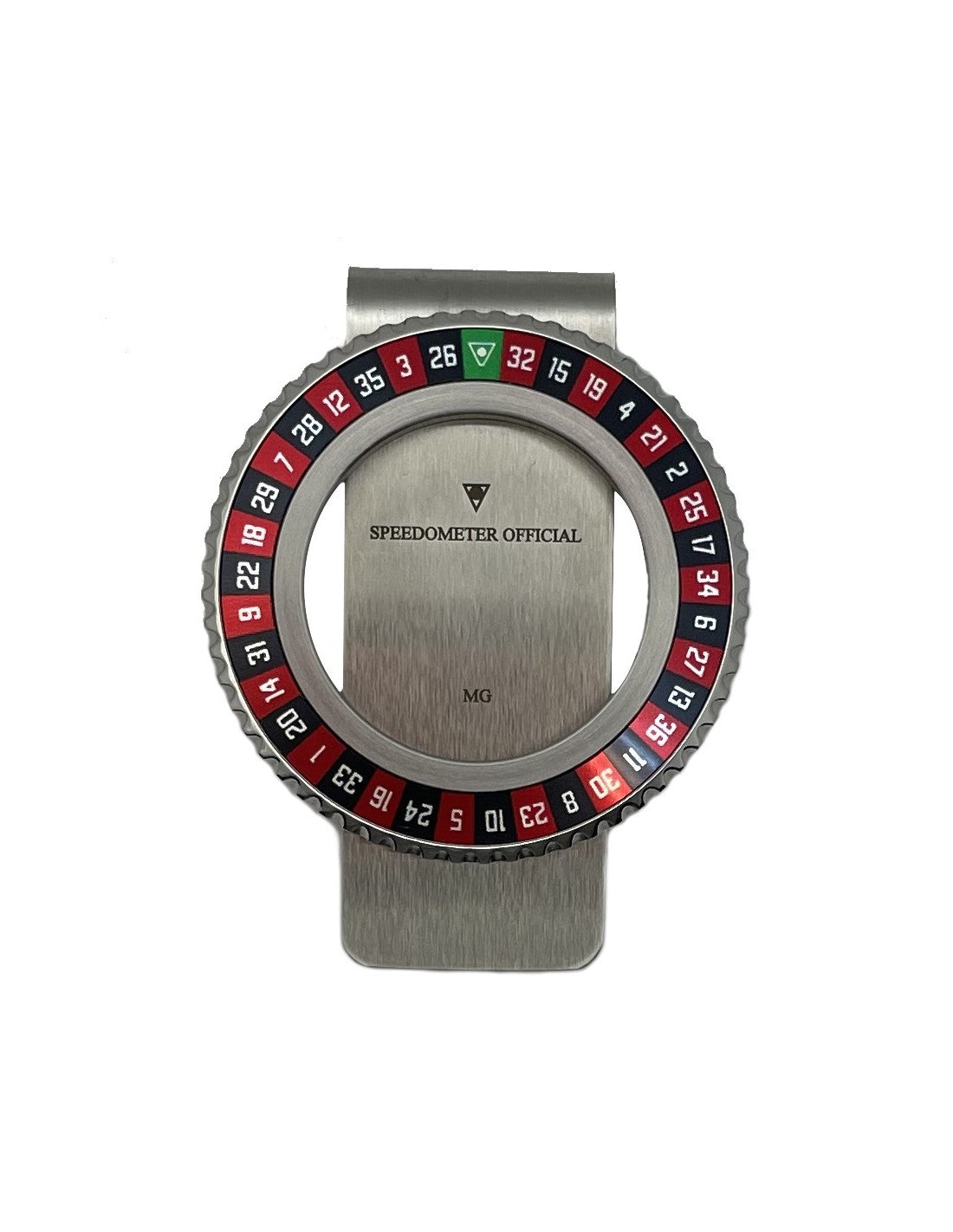 Speedometer Official Casino Money Clip