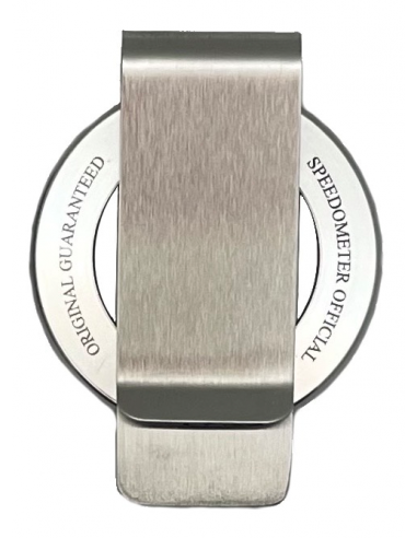 Speedometer Official Money Clip Silver