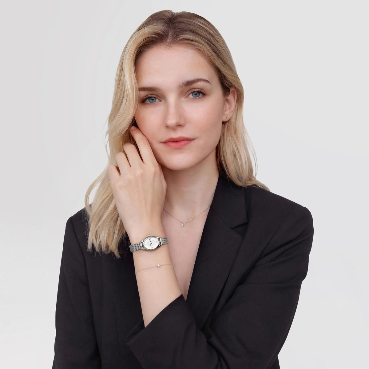 Daniel Wellington Petite St Mawes 28 Rose Gold White