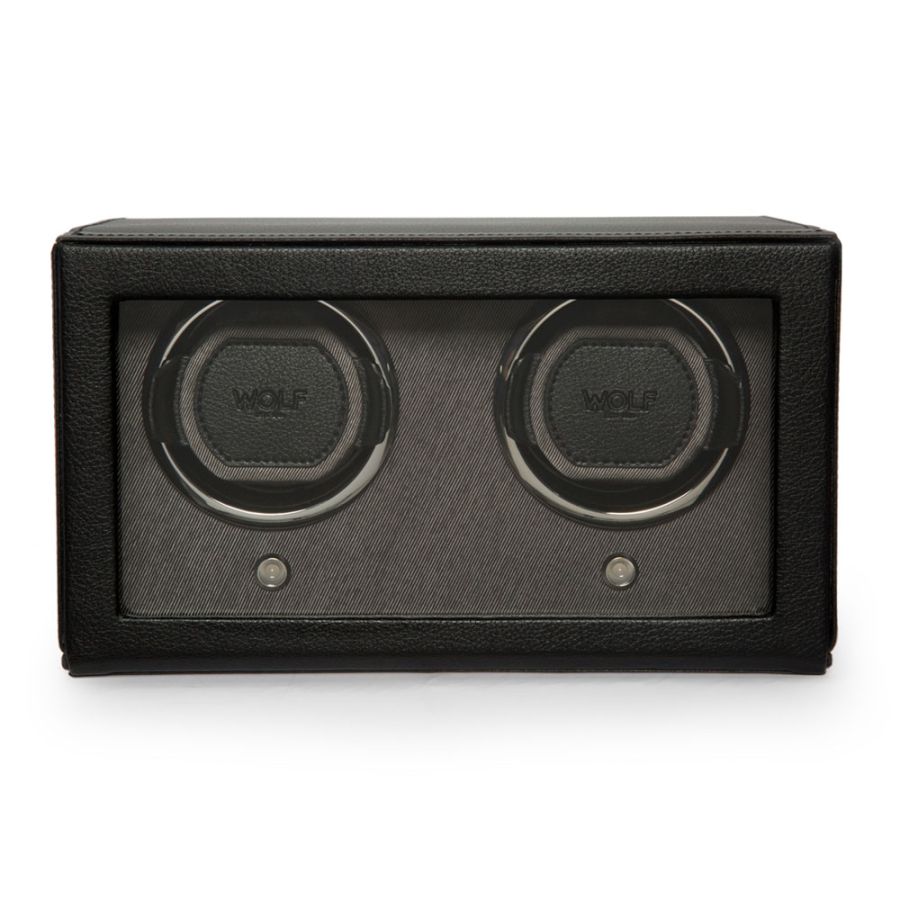 Wolf Cub Double Watch Winder Black 461203