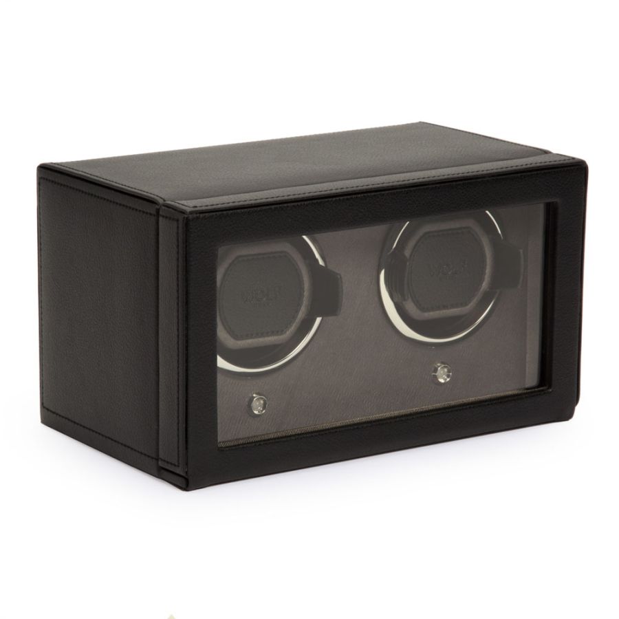 Wolf Cub Double Watch Winder Black 461203