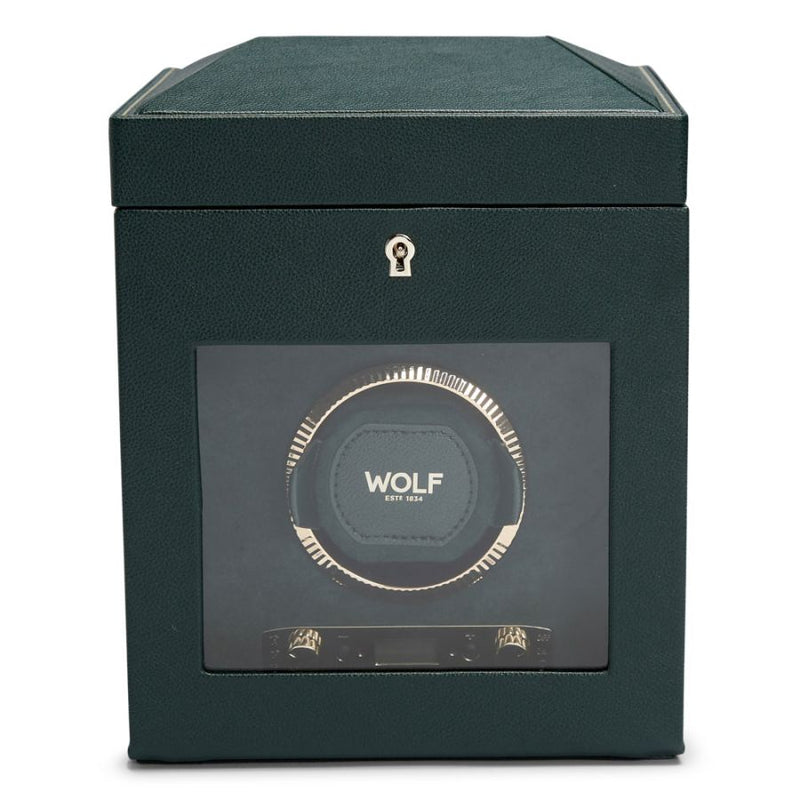 Wolf British Racing Carica Orologio Singolo Verde 792141