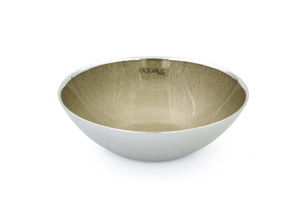  Dogale Venezia Bagliori Silver Fruit Bowl 32.5 cm