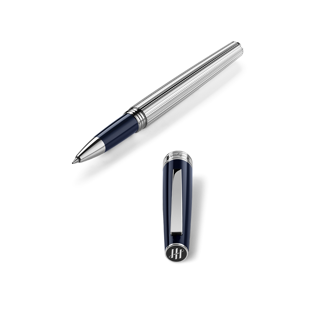Montegrappa Penna Roller Armonia Duetto Blu