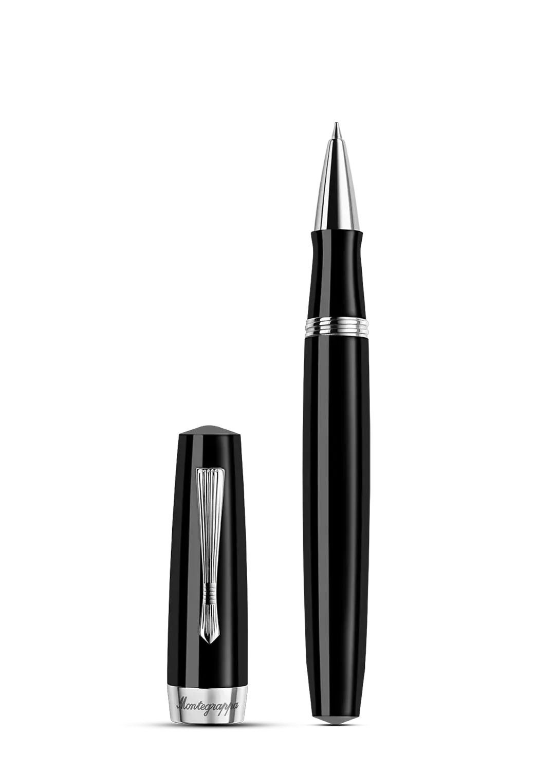 Montegrappa Penna Roller Elmo 02 Nera