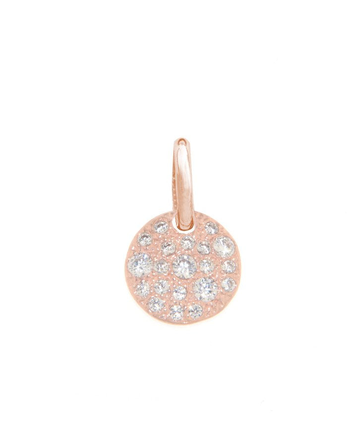 Dodo Mini Heart Necklace 9kt Rose Gold