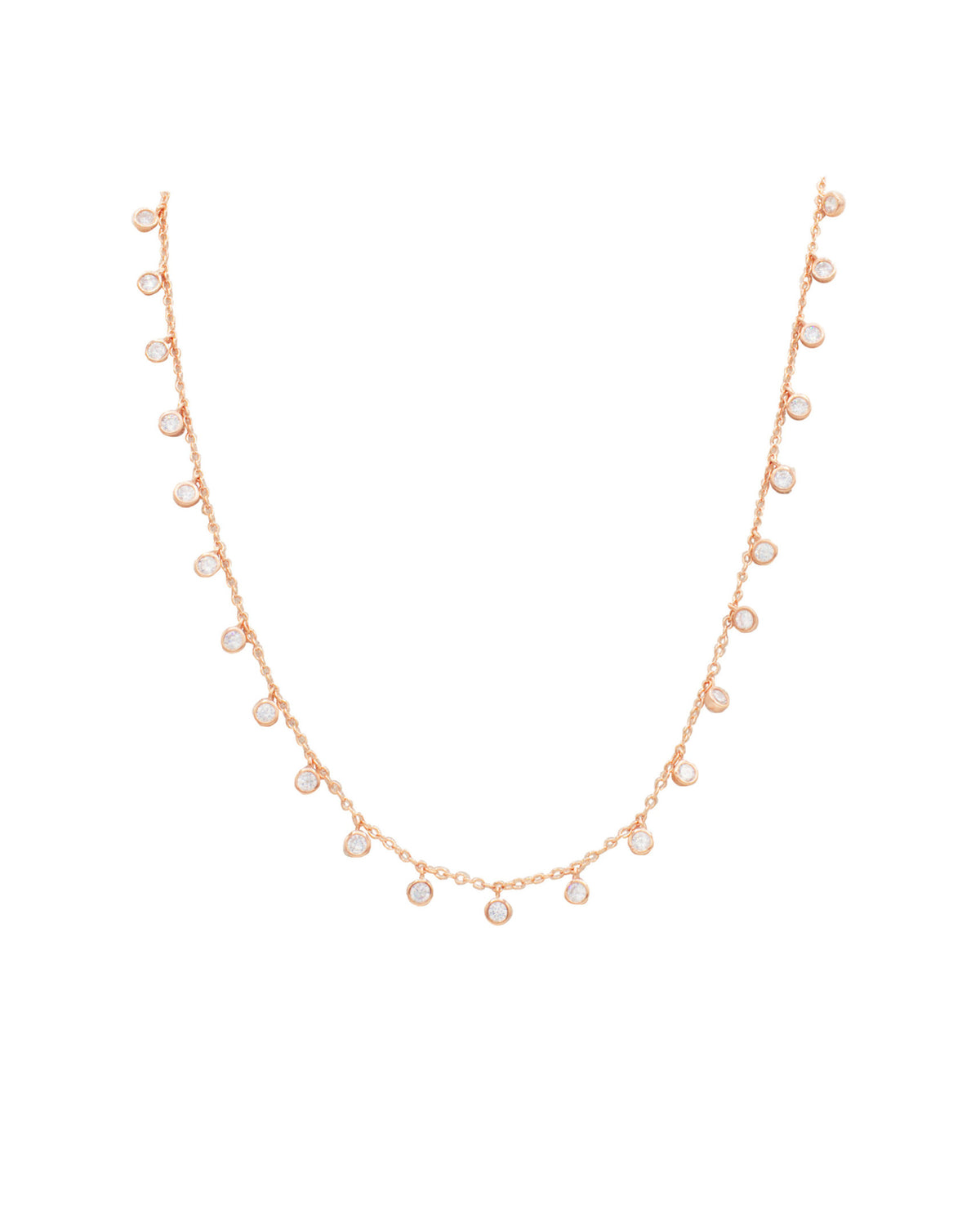 Dodo Mini Heart Necklace 9kt Rose Gold