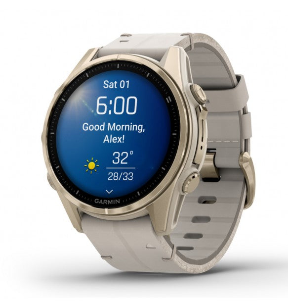 Garmin Fenix 8 43 MM Amoled Sapphire Soft Gold