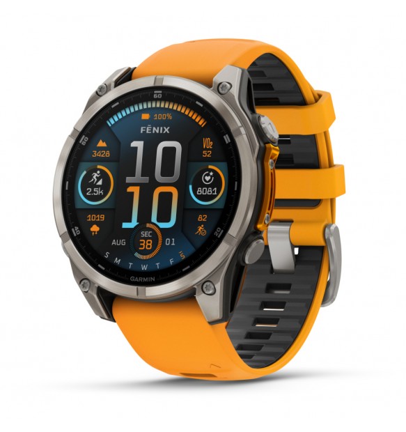 Garmin Fenix ​​8 47 MM Amoled Sapphire, Titanium