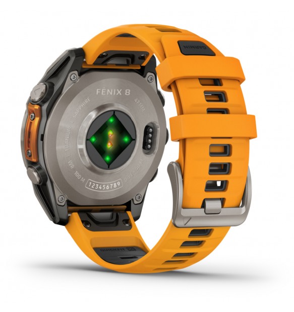 Garmin Fenix 8 47 MM Amoled Sapphire, Titanium