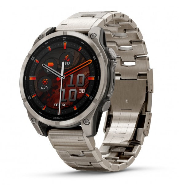 Garmin Fenix 8 47 MM Amoled Sapphire, Titanium