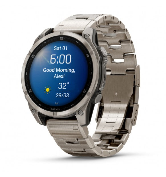 Garmin Fenix 8 47 MM Amoled Sapphire, Titanium