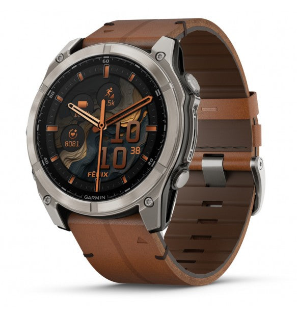 Garmin Fenix 8 51 MM Amoled Sapphire, Titanium