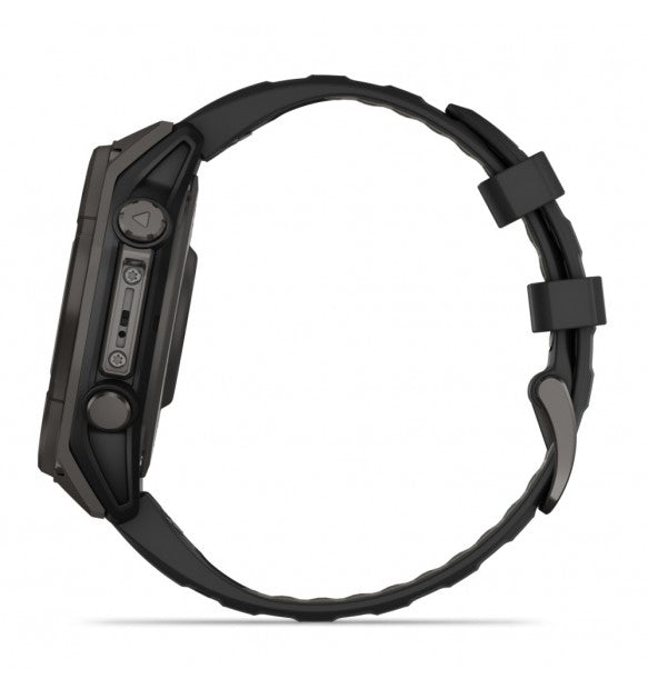 Garmin Fenix 8 47 MM Solar Sapphire, Titanium Carbon Grey