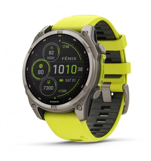 Garmin Fenix 8 47 MM Solar Sapphire, Titanium