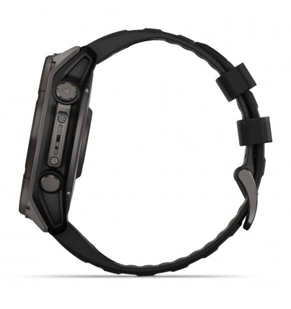 Garmin Fenix 8 51 MM Solar Sapphire, Titanium Carbon Grey