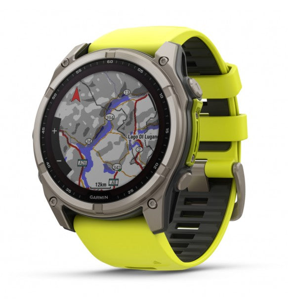 Garmin Fenix 8 51 MM Solar Sapphire, Titanium